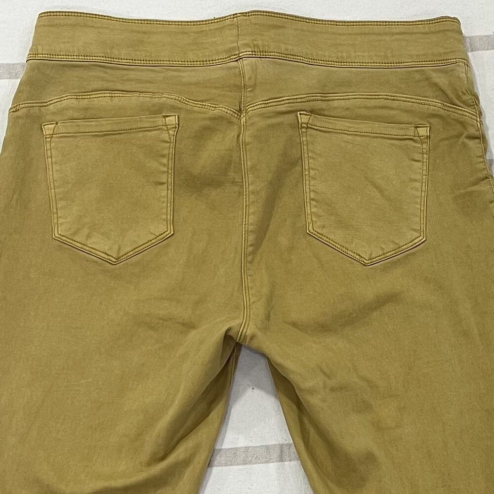 Coco + Carmen Jeans OMG Skinny Leg High Rise Stretch Denim Mustard Womens Large - Picture 3 of 10